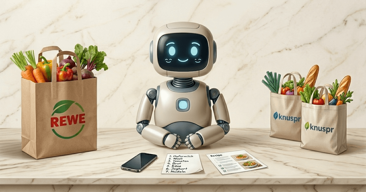 Automatisierter Lebensmitteleinkauf: So übernimmt eine KI deinen Wocheneinkauf