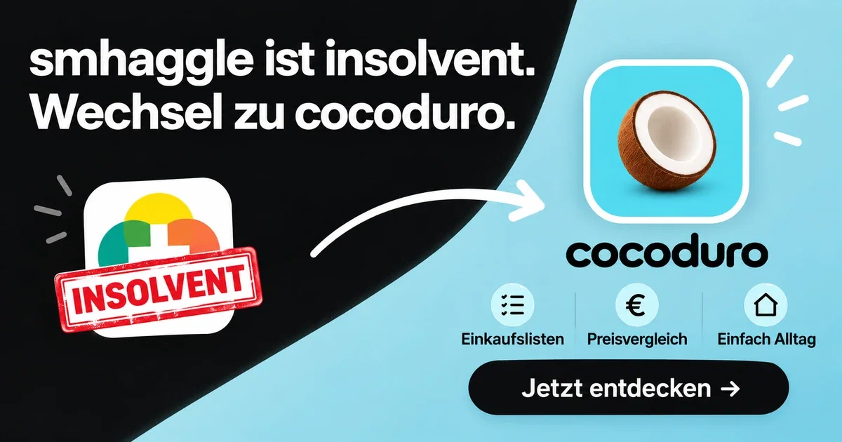 cocoduro als smhaggle Alternative für gemeinsame Einkaufslisten und Preisvergleich